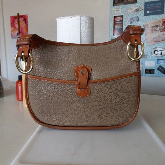 Dooney & Bourke Vintage Calvary Saddle Bag Crossbody - Picture 9 of 14